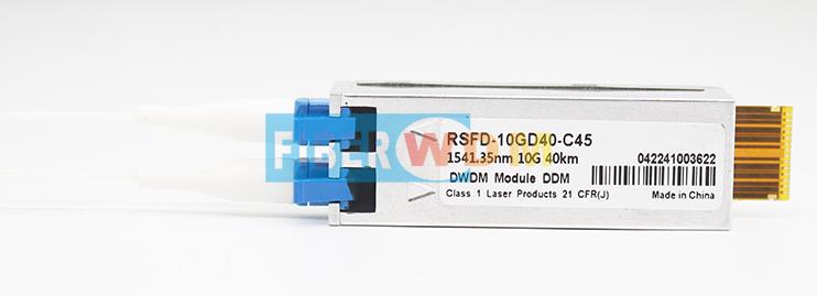 10G dwdm SFF 40km 트랜시버