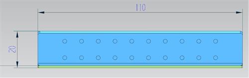 1x8 PLC SC/UPC 2.0MM 1.0M Fiber DIN Mounting Box