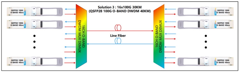 16×100G 30KM Dual‑Fiber Solution Description 16×100G 30KM Dual‑Fiber Solution Description